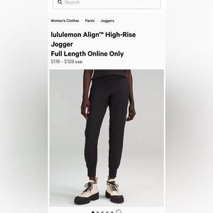 Lulu align pant, used but great condition.